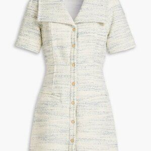 SANDRO Bethany Mini Dress in Tweed